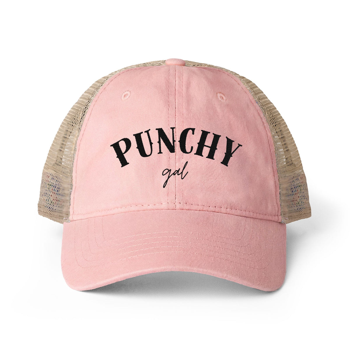 Women's Washed Mesh-Back Cap