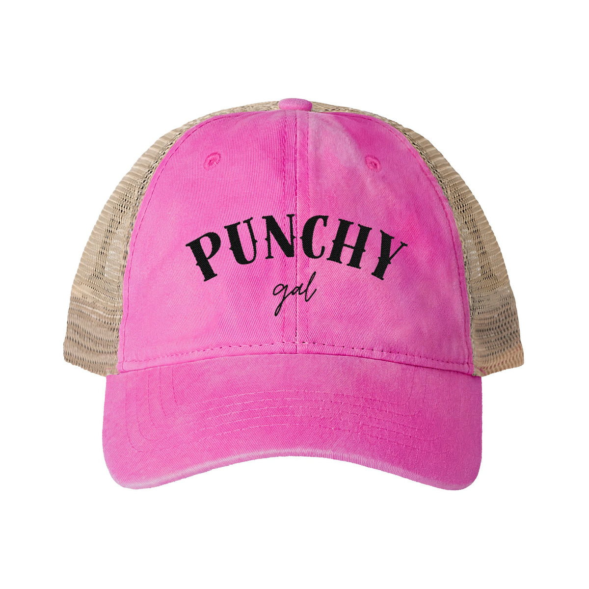 Women's Washed Mesh-Back Cap